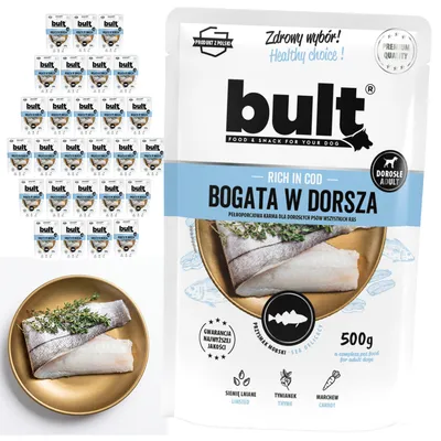 BULT Nassfutter für Hunde Beutel 30 x 500 g