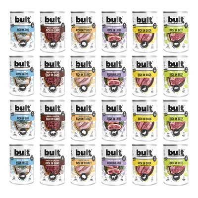 BULT Fleischreiches Nassfutter für ausgewachsene Hunde im Dosen-Mix BULT Fleischreiches Nassfutter für ausgewachsene Hunde im Dosen-Mix