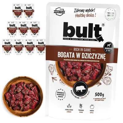 BULT Nassfutter für Hunde Beutel 10 x 500 g BULT Nassfutter für Hunde Beutel 10 x 500 g