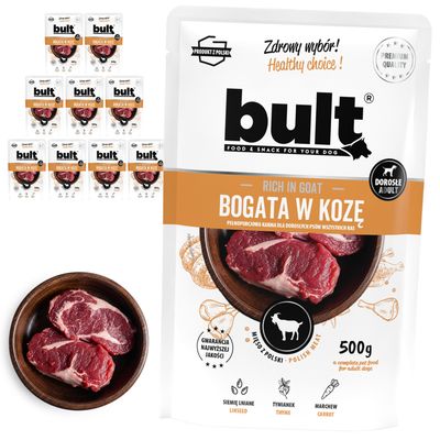 BULT Nassfutter für Hunde Beutel 10 x 500 g