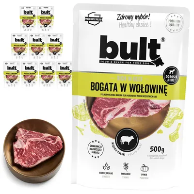 BULT Nassfutter für Hunde Beutel 10 x 500 g BULT Nassfutter für Hunde Beutel 10 x 500 g