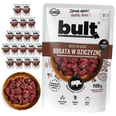 BULT Nassfutter für Hunde Beutel 20 x 500 g