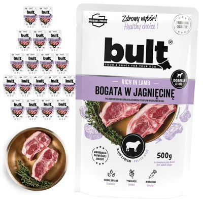 BULT Nassfutter für Hunde Beutel 20 x 500 g BULT Nassfutter für Hunde Beutel 20 x 500 g