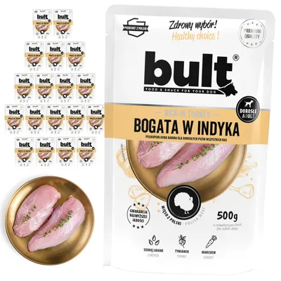 BULT Nassfutter für Hunde Beutel 20 x 500 g BULT Nassfutter für Hunde Beutel 20 x 500 g