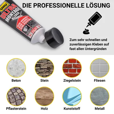 FinoPet Katzennetz Befestigungsset Klebehaken mit UHU Ultra Montagekleber FinoPet Katzennetz Befestigungsset Klebehaken mit UHU Ultra Montagekleber