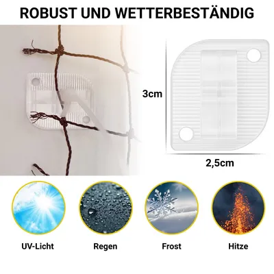 FinoPet Katzennetz Befestigungsset Klebehaken mit UHU Ultra Montagekleber FinoPet Katzennetz Befestigungsset Klebehaken mit UHU Ultra Montagekleber