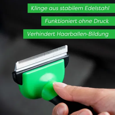 Katzenbürste Langhaar & Kurzhaar - Unterfellbürste Katze für kleine Katzen