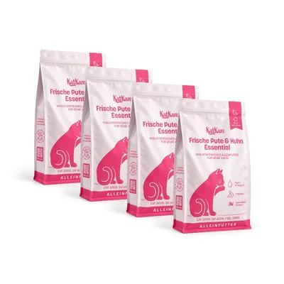 KatKare Alleinfutter Frische Pute & Huhn Essential KatKare Alleinfutter Frische Pute & Huhn Essential