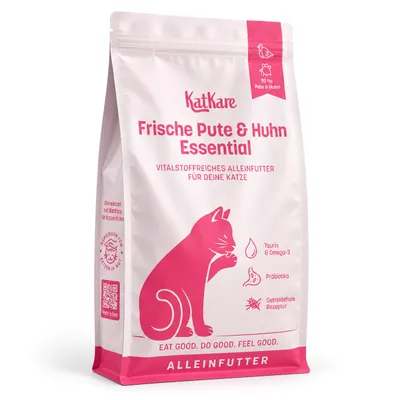 KatKare Alleinfutter Frische Pute & Huhn Essential KatKare Alleinfutter Frische Pute & Huhn Essential