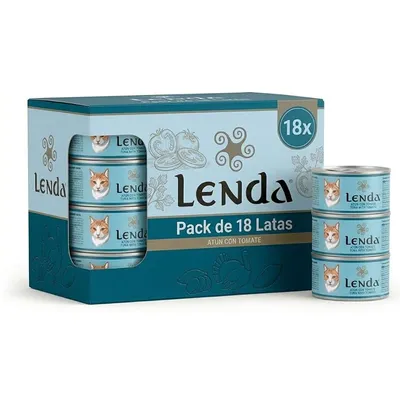 Lenda Delicat Bocaditos en Salsa de Atún con Tomate para Gatos Lenda Delicat Bocaditos en Salsa de Atún con Tomate para Gatos