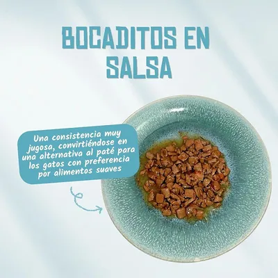Lenda Delicat Bocaditos en Salsa de Atún con Tomate para Gatos