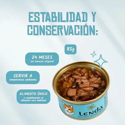 Lenda Delicat Bocaditos en Salsa de Atún con Tomate para Gatos Lenda Delicat Bocaditos en Salsa de Atún con Tomate para Gatos