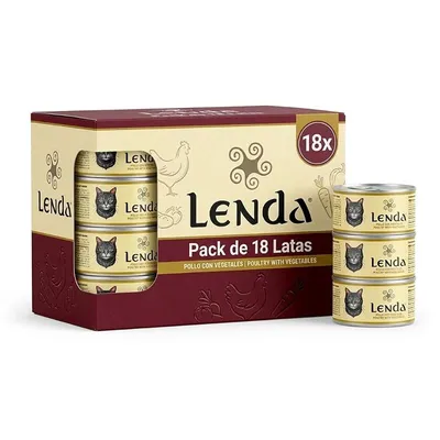 Lenda Delicat Bocaditos en Salsa de Pollo con Verduras para Gatos Lenda Delicat Bocaditos en Salsa de Pollo con Verduras para Gatos