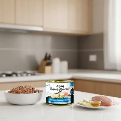 Dibaq natural Moments Cachorro pavo y plátano Dibaq natural Moments Cachorro pavo y plátano
