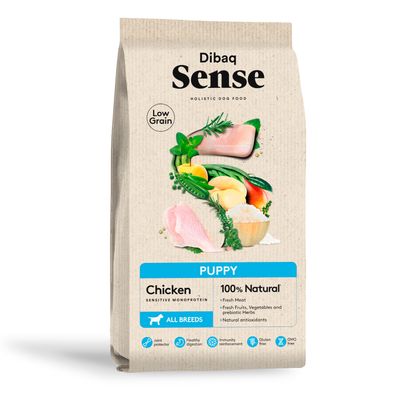 Dibaq Sense Low Grain Pollo Cachorro 2Kg