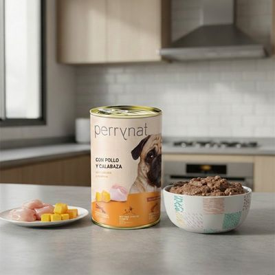 Perrynat Pollo y Calabaza