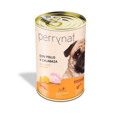 Perrynat Pollo y Calabaza