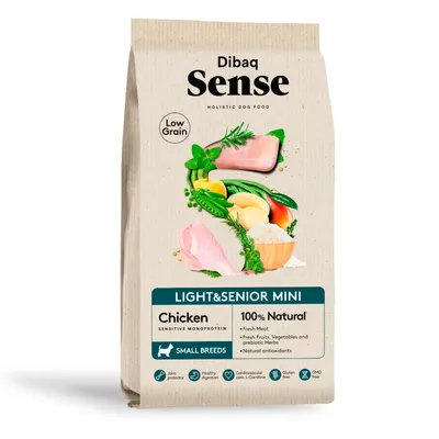 Dibaq Sense Low Grain Pollo Light o Senior Mini 2Kg Dibaq Sense Low Grain Pollo Light o Senior Mini 2Kg