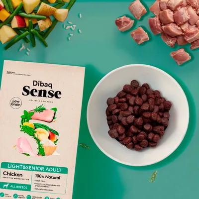 Dibaq Sense Low Grain Pollo Light o Senior