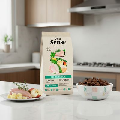 Dibaq Sense Low Grain Pollo Light o Senior