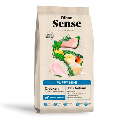 Dibaq Sense Low Grain Pollo Cachorro Mini 2Kg