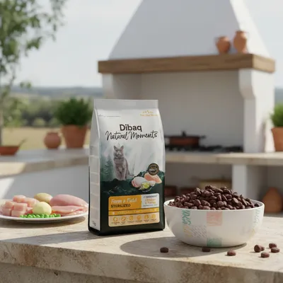 Dibaq Natural Moments 5 Star Esterilizado Pollo y Pavo