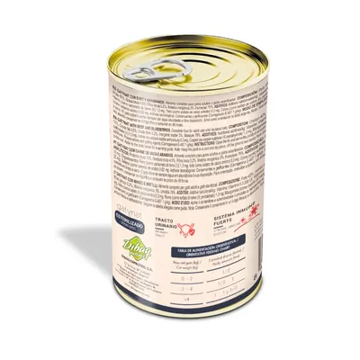 Gatynat Buey y arándanos pack 12 uds x 400 gr