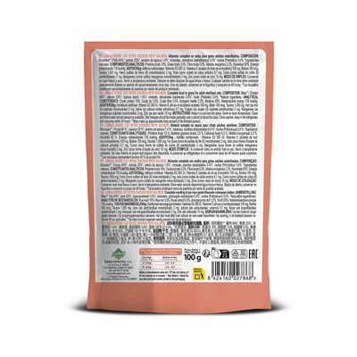 Dibaq Sense Bocaditos en salsa Pollo con Salmón pack 12 uds x 100gr