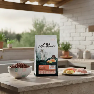 Dibaq Natural Moments 5 Star Esterilizado Salmón
