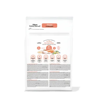 Dibaq Natural Moments 5 Star Esterilizado Salmón