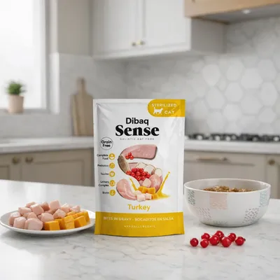 Dibaq Sense Bocaditos en salsa Pavo pack 12 uds x 100gr