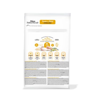 Dibaq Natural Moments 5 Star Esterilizado Pollo y Pavo