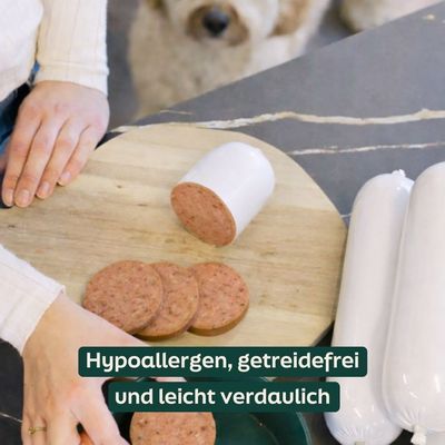 WOOOF Frischfleischwurst Truthahn getreidefrei