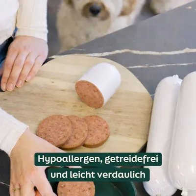 WOOOF Frischfleischwurst Truthahn getreidefrei