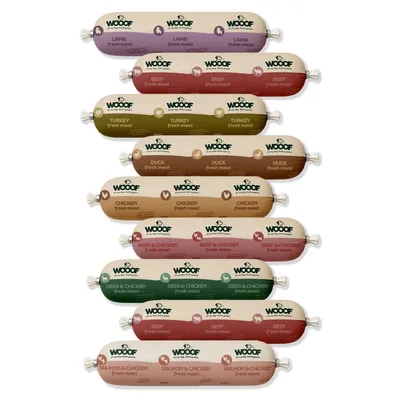 WOOOF Frischfleischwurst-Paket Probierpaket WOOOF Frischfleischwurst-Paket Probierpaket