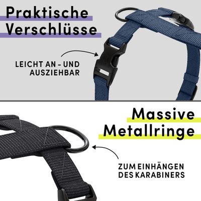 STUCH - Hundegeschirr Vegan PureControl - verstellbar