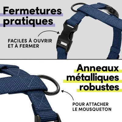 STUCH - Harnais pour chien Vegan PureControl - Réglable STUCH - Harnais pour chien Vegan PureControl - Réglable