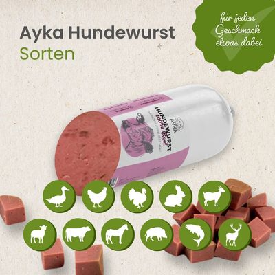 Kauartikel.com Ayka Hundewurst Rind