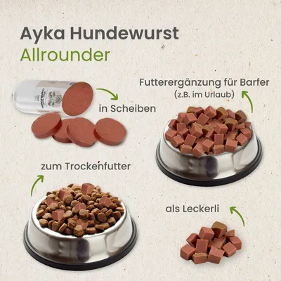 Kauartikel.com Ayka Hundewurst Ziege Kauartikel.com Ayka Hundewurst Ziege
