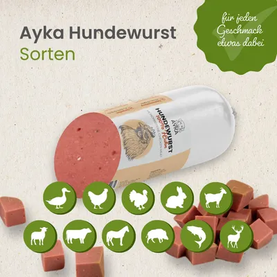 Kauartikel.com Ayka Hundewurst Huhn Kauartikel.com Ayka Hundewurst Huhn