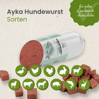 Kauartikel.com Ayka Hundewurst Lachs