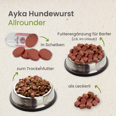 Kauartikel.com Ayka Hundewurst Truthahn