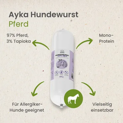 Kauartikel.com Ayka Hundewurst Pferd Kauartikel.com Ayka Hundewurst Pferd
