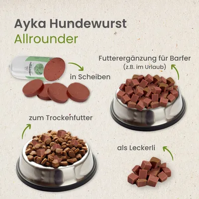 Kauartikel.com Ayka Hundewurst Ente Kauartikel.com Ayka Hundewurst Ente