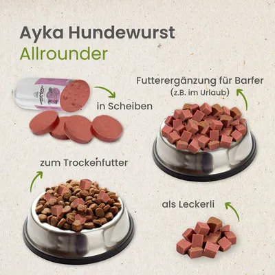 Kauartikel.com Ayka Hundewurst Rind