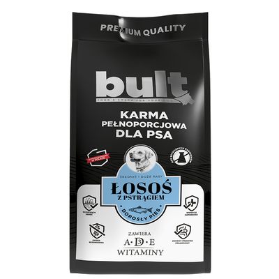 BULT Trockenfutter für ausgewachsene Hunde – Lachs & Forelle 3 kg