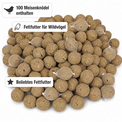 KLASEBO Meisenknödel mit Netz für Wildvögel