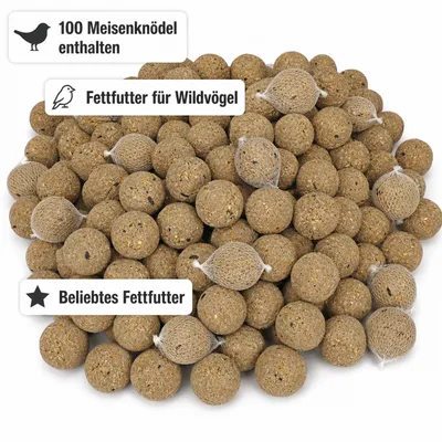 KLASEBO Meisenknödel mit Netz für Wildvögel KLASEBO Meisenknödel mit Netz für Wildvögel