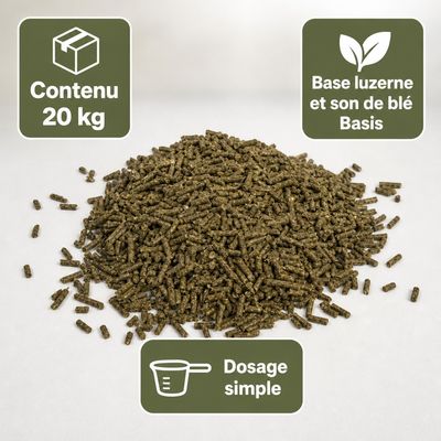 KLASEBO Granulés pour lapins, aliment polyvalent