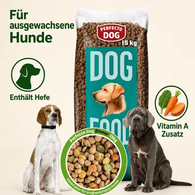 Boni-Shop Perfecto Dog Dinner Trockenfutter für ausgewachsene Hunde Boni-Shop Perfecto Dog Dinner Trockenfutter für ausgewachsene Hunde